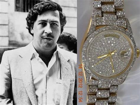 rolex pablo escobar casa|escobar's watch price.